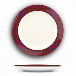 ScotsTee Shop Scottish Murray of Tullibardine Ceramic Tartan Plate