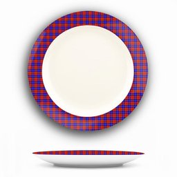 ScotsTee Shop Scottish Richardson Ceramic Tartan Plate