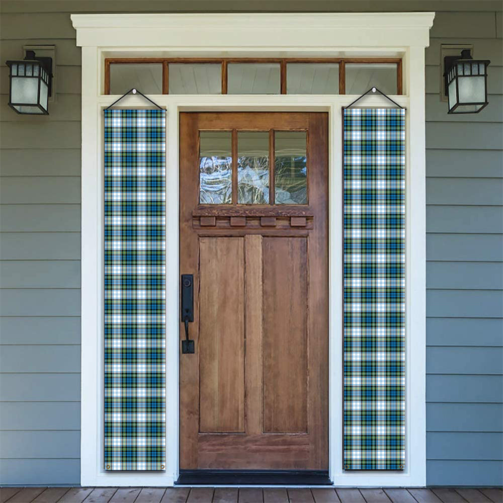 ScotsTee Shop Scottish Campbell Dress Ancient 02 Tartan Front Porch Sign Set, Hanging Banner Set