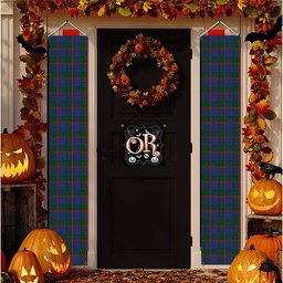 ScotsTee Shop Scottish Ferguson 1819 Tartan Front Porch Sign Set, Hanging Banner Set