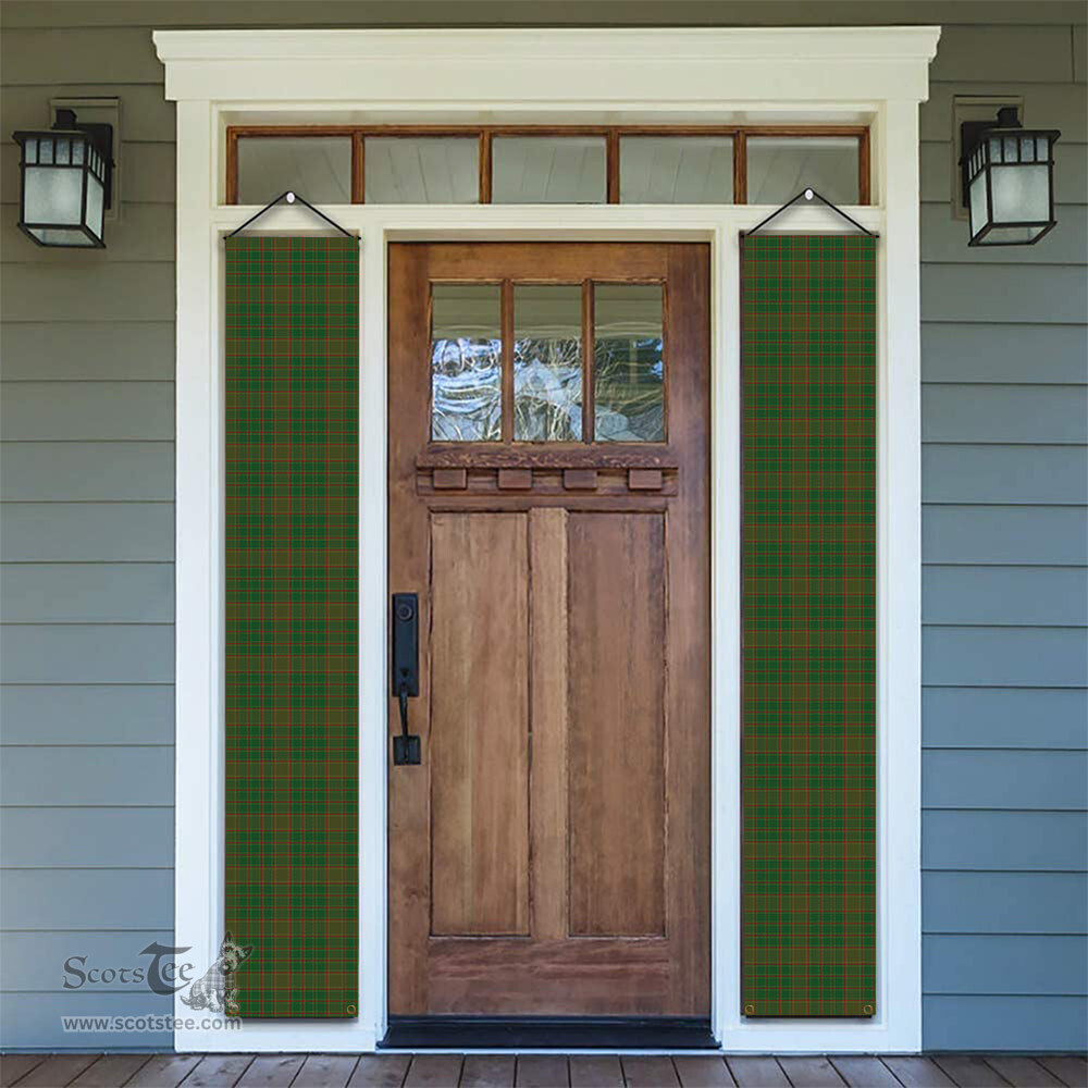 ScotsTee Shop Scottish Terry Tartan Front Porch Sign Set, Hanging Banner Set
