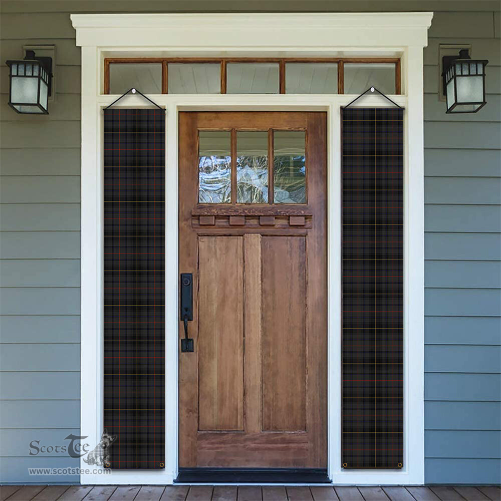 ScotsTee Shop Scottish MacInnes Homecoming Tartan Front Porch Sign Set, Hanging Banner Set