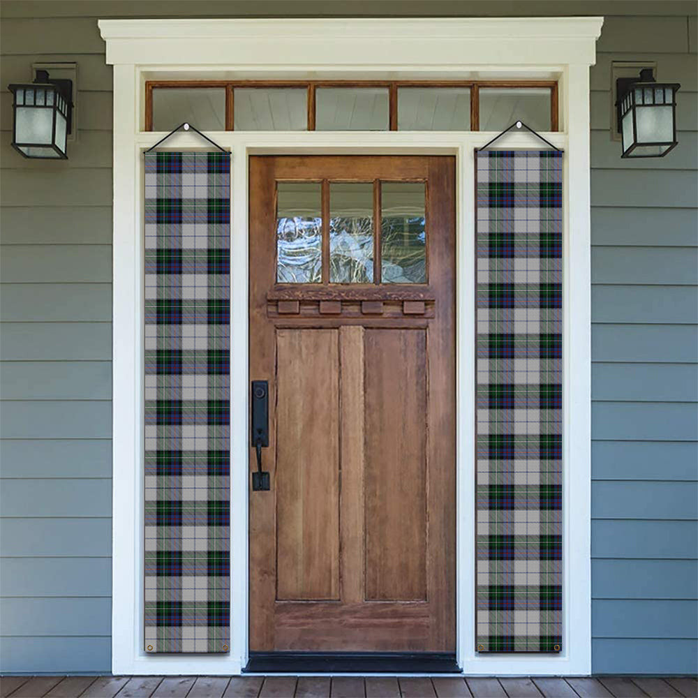 ScotsTee Shop Scottish MacKenzie Dress 3 Tartan Front Porch Sign Set, Hanging Banner Set