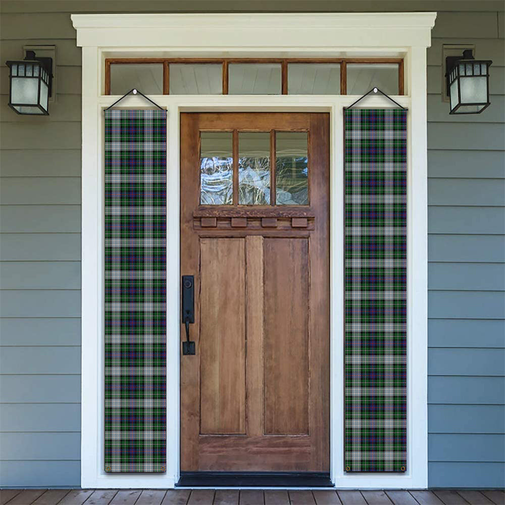 ScotsTee Shop Scottish MacKenzie Dress Tartan Front Porch Sign Set, Hanging Banner Set
