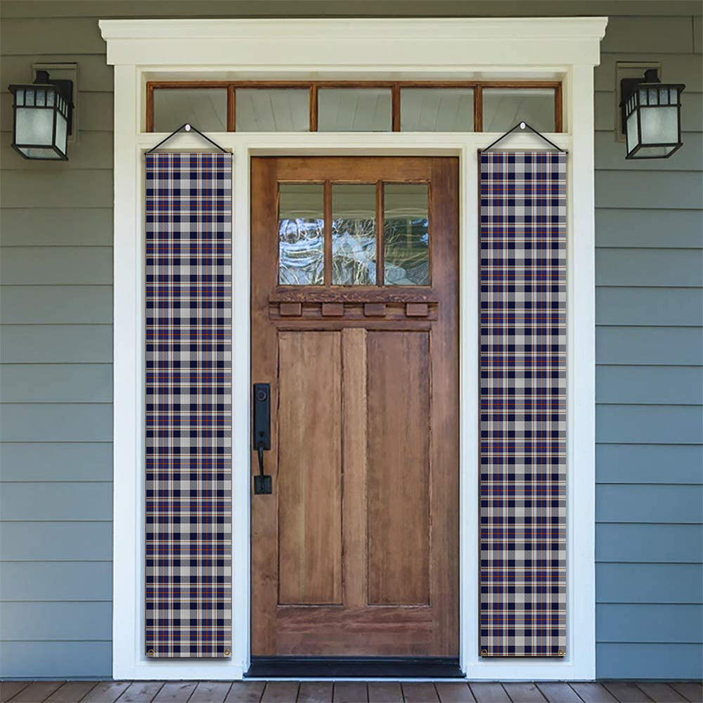 ScotsTee Shop Scottish Rutherford Simon Travis Alan Tartan Front Porch Sign Set, Hanging Banner Set