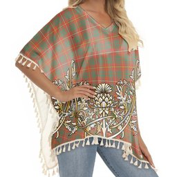 ScotsTee Shop Scottish Bruce Ancient Tartan Scotland Royal Golden Thistle Square Fringed Shawl