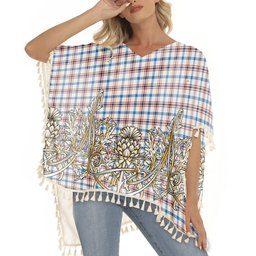 ScotsTee Shop Scottish Boswell Dress Ancient Tartan Scotland Royal Golden Thistle Square Fringed Shawl