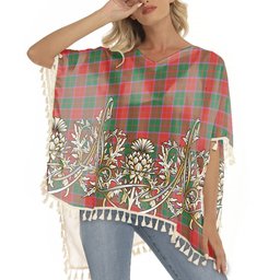 ScotsTee Shop Scottish Bruce New Ancient Tartan Scotland Royal Golden Thistle Square Fringed Shawl