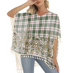 ScotsTee Shop Scottish Crawford Arisaid Dance Modern Tartan Scotland Royal Golden Thistle Square Fringed Shawl