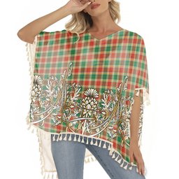 ScotsTee Shop Scottish Gibson Ancient Tartan Scotland Royal Golden Thistle Square Fringed Shawl