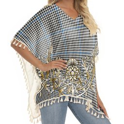 ScotsTee Shop Scottish Gladstone Ancient Tartan Scotland Royal Golden Thistle Square Fringed Shawl