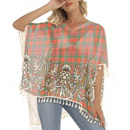 ScotsTee Shop Scottish Munro Ancient Tartan Scotland Royal Golden Thistle Square Fringed Shawl