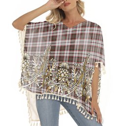 ScotsTee Shop Scottish Scott Dress Tartan Scotland Royal Golden Thistle Square Fringed Shawl