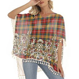 ScotsTee Shop Scottish Young Presidents Organisation Dress Tartan Scotland Royal Golden Thistle Square Fringed Shawl
