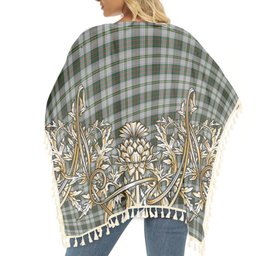 ScotsTee Shop Scottish Tailyour Dress 2 Tartan Scotland Royal Golden Thistle Square Fringed Shawl