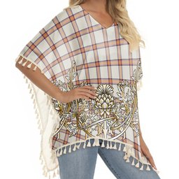 ScotsTee Shop Scottish Young Christina Ancient Tartan Scotland Royal Golden Thistle Square Fringed Shawl