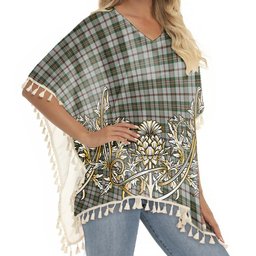 ScotsTee Shop Scottish Scott Dress 2 Tartan Scotland Royal Golden Thistle Square Fringed Shawl