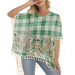 ScotsTee Shop Scottish Kelso Ancient Clan Tartan Scotland Royal Golden Thistle Square Fringed Shawl