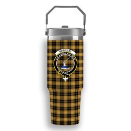 ScotsTee Shop Scottish Barclay Dress Ancient Clan Crest Tartan Flip Straw Tumbler 20oz 30oz
