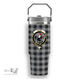 ScotsTee Shop Scottish Glen Crest Tartan Flip Straw Tumbler 20oz 30oz