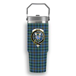 ScotsTee Shop Scottish Hope Ancient Crest Tartan Flip Straw Tumbler 20oz 30oz