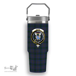 ScotsTee Shop Scottish Hope Vere 2 Crest Tartan Flip Straw Tumbler 20oz 30oz