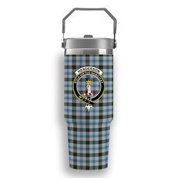 ScotsTee Shop Scottish Henderson Dress 1 Crest Tartan Flip Straw Tumbler 20oz 30oz