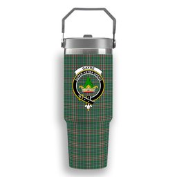 ScotsTee Shop Scottish Gayre Dress Ancient Crest Tartan Flip Straw Tumbler 20oz 30oz