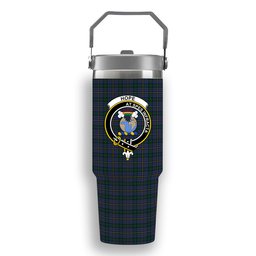 ScotsTee Shop Scottish Hope Clan Originaux Crest Tartan Flip Straw Tumbler 20oz 30oz