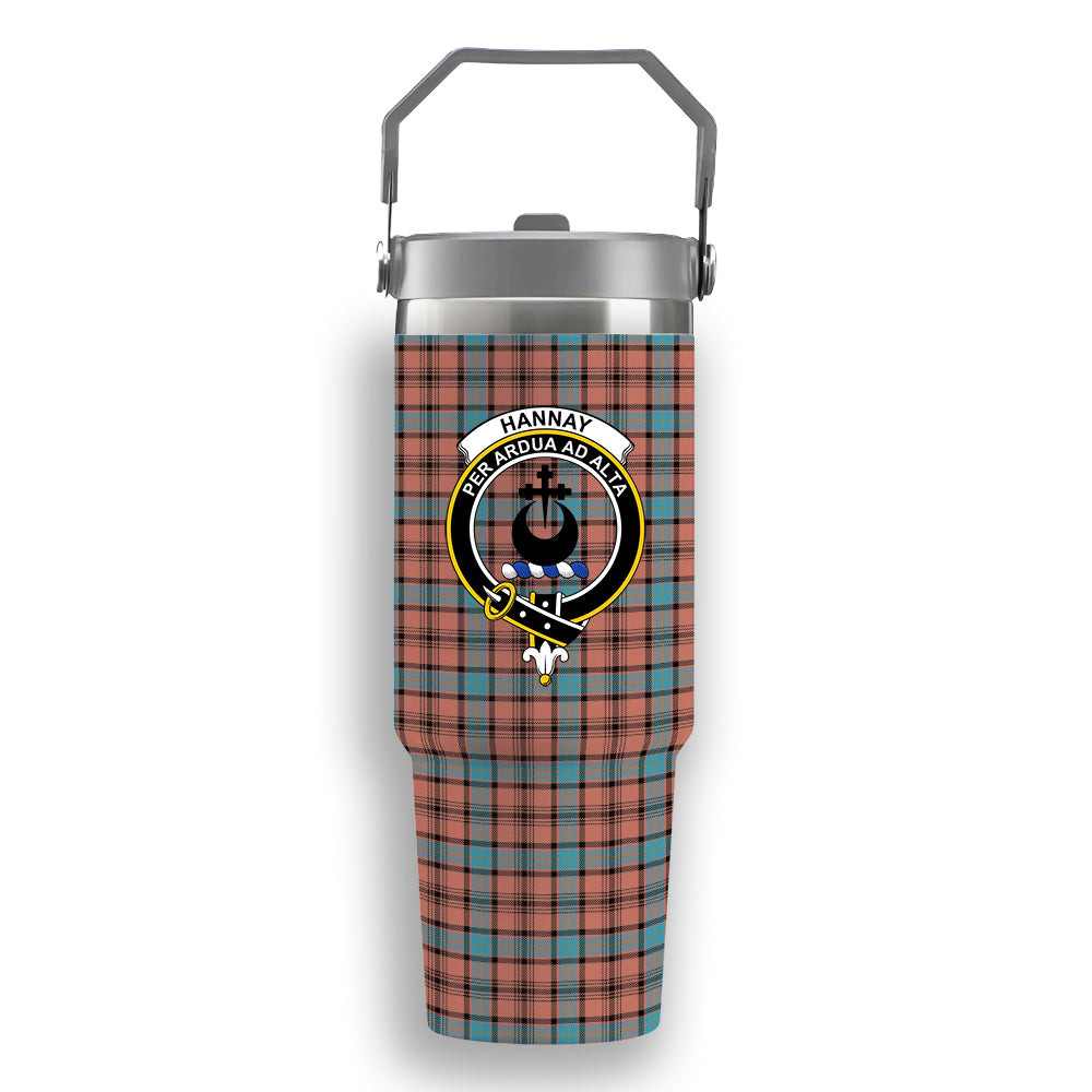 ScotsTee Shop Scottish Hannay Dress Ancient Crest Tartan Flip Straw Tumbler 20oz 30oz