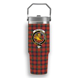 ScotsTee Shop Scottish Nicolson Ancient Crest Tartan Flip Straw Tumbler 20oz 30oz