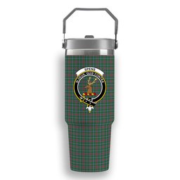 ScotsTee Shop Scottish Spens Fragment Modern Clan Crest Tartan Flip Straw Tumbler 20oz 30oz