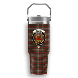 ScotsTee Shop Scottish McGill Crest Tartan Flip Straw Tumbler 20oz 30oz