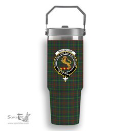 ScotsTee Shop Scottish MacIntosh Hunting Crest Tartan Flip Straw Tumbler 20oz 30oz
