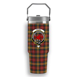 ScotsTee Shop Scottish Young Presidents Organisation Dress Crest Tartan Flip Straw Tumbler 20oz 30oz