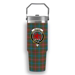 ScotsTee Shop Scottish Wilson Janet Ancient Clan Crest Tartan Flip Straw Tumbler 20oz 30oz