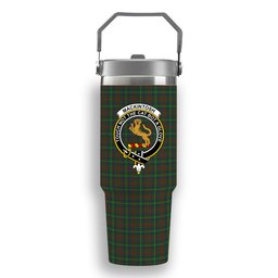 ScotsTee Shop Scottish MacKintosh Hunting Crest Tartan Flip Straw Tumbler 20oz 30oz