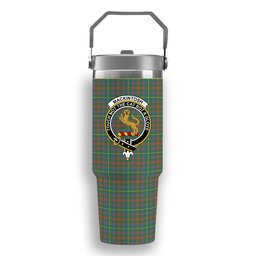 ScotsTee Shop Scottish MacKintosh Hunting Ancient Crest Tartan Flip Straw Tumbler 20oz 30oz