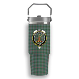 ScotsTee Shop Scottish Spens Fragment Ancient Clan Crest Tartan Flip Straw Tumbler 20oz 30oz
