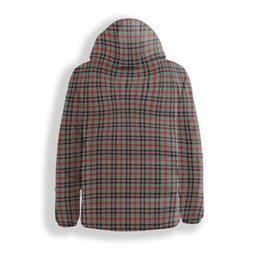ScotsTee Shop Scottish Bruce of Kinnaird Modern Premium Tartan Down Jacket Winter White Duck Down Plaid