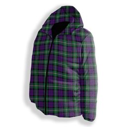 ScotsTee Shop Scottish Baillie Highland Society Ancient Premium Tartan Down Jacket Winter White Duck Down Plaid