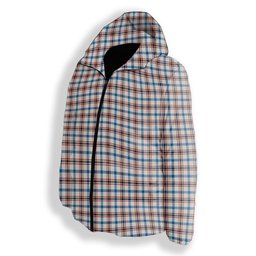 ScotsTee Shop Scottish Boswell Dress Ancient Premium Tartan Down Jacket Winter White Duck Down Plaid
