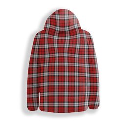 ScotsTee Shop Scottish Brodie Dress Modern Premium Tartan Down Jacket Winter White Duck Down Plaid