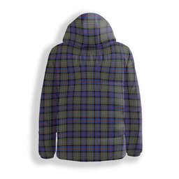 ScotsTee Shop Scottish Clan Logan Society International Premium Tartan Down Jacket Winter White Duck Down Plaid