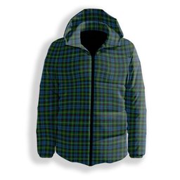 ScotsTee Shop Scottish Campbell of Argyll no guards Premium Tartan Down Jacket Winter White Duck Down Plaid