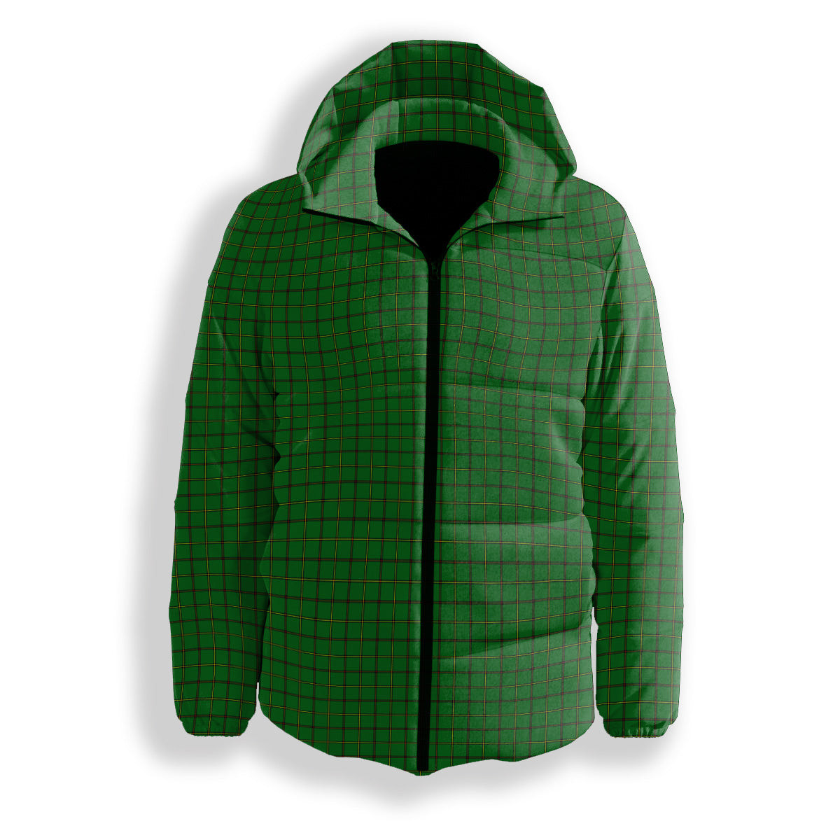 ScotsTee Shop Scottish Don (Tribe-of-Mar) Premium Tartan Down Jacket Winter White Duck Down Plaid