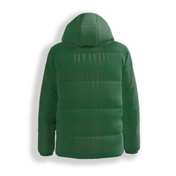 ScotsTee Shop Scottish Erskine Hunting Ancient Premium Tartan Down Jacket Winter White Duck Down Plaid