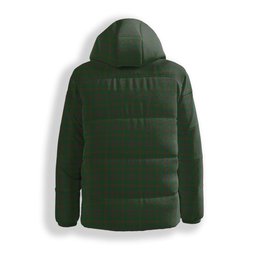 ScotsTee Shop Scottish Gayre Bodyguard Premium Tartan Down Jacket Winter White Duck Down Plaid