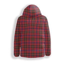 ScotsTee Shop Scottish Donald of Glenaladale Modern Premium Tartan Down Jacket Winter White Duck Down Plaid