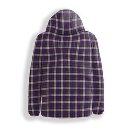 ScotsTee Shop Scottish Donald Dress Modern Premium Tartan Down Jacket Winter White Duck Down Plaid